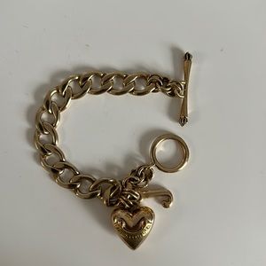 Juicy couture gold bracelet